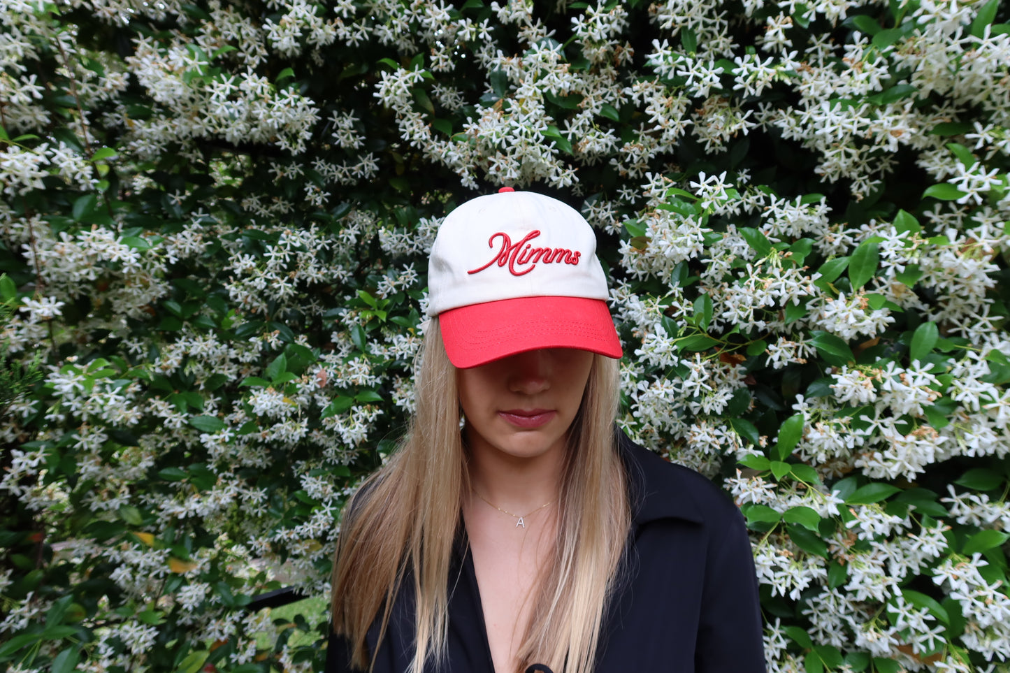 Signature Mimms Dad Cap in Red