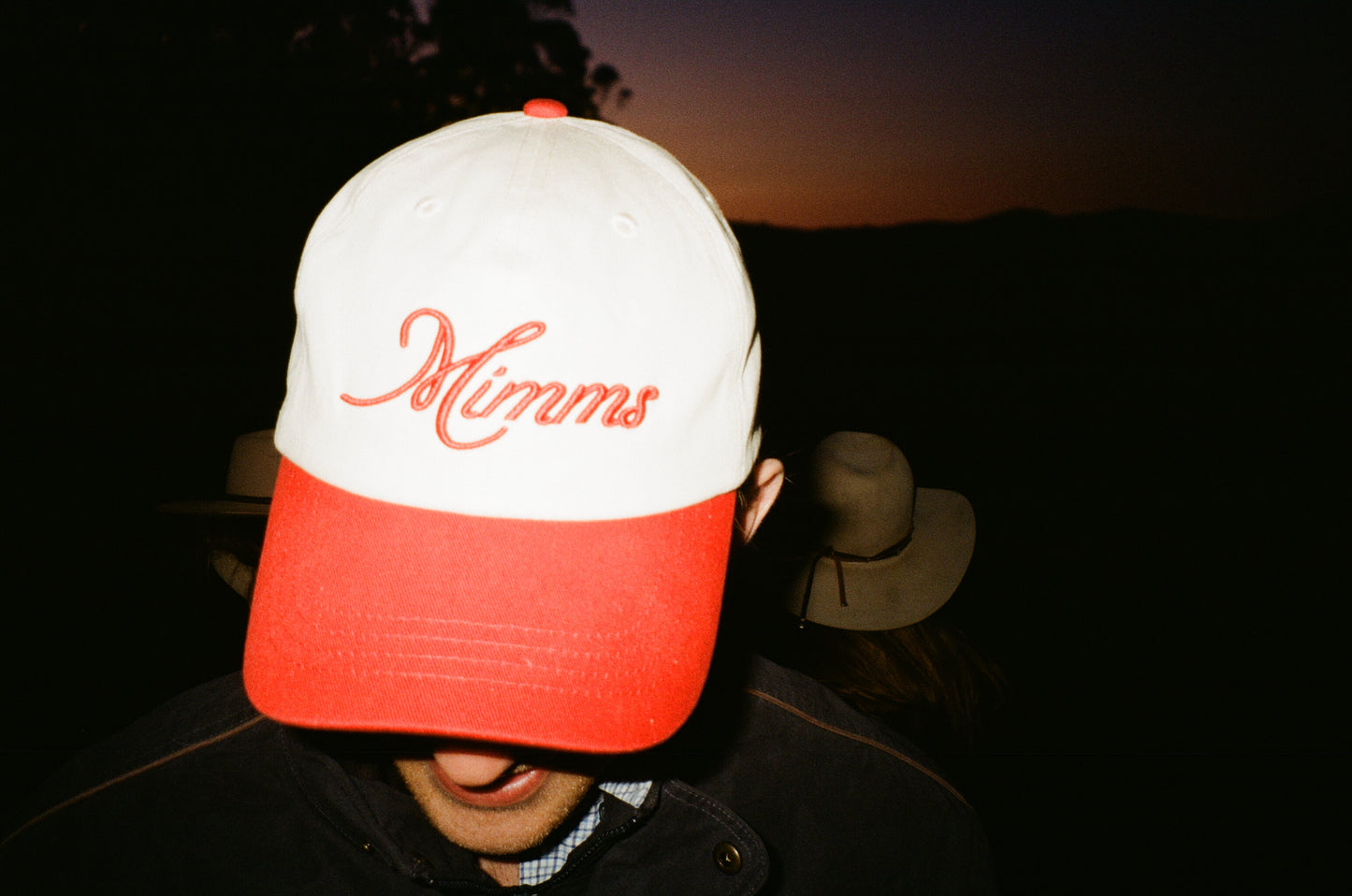 Signature Mimms Dad Cap in Red