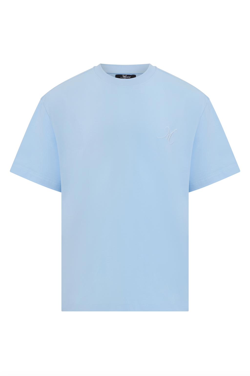 Signature M Tee in Baby Blue