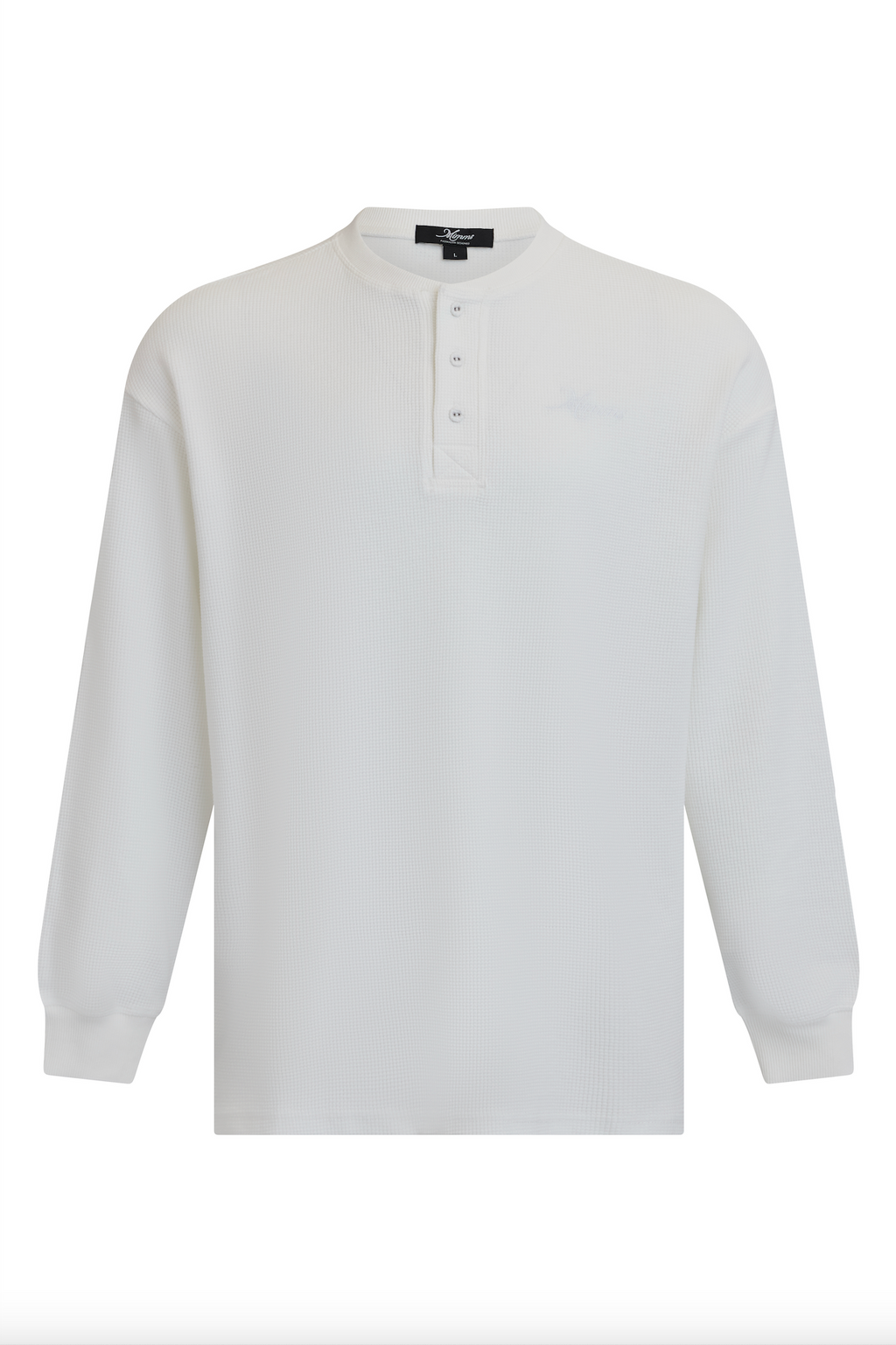 Waffle Henley Long Sleeve